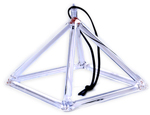 Quartz Crystal Singing Pyramid