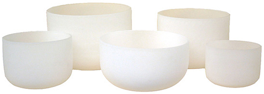 Quartz Crystal Singing Bowls